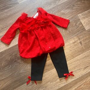 Rare Editions Holiday Outfit – 6 Months ❤️✨